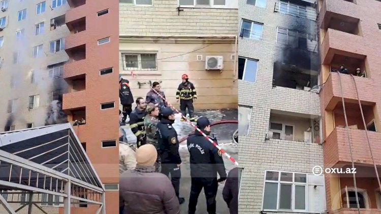    Bakıda yanğın: Yuxuya gedən yeniyetmə ölümdən son anda qurtuldu   