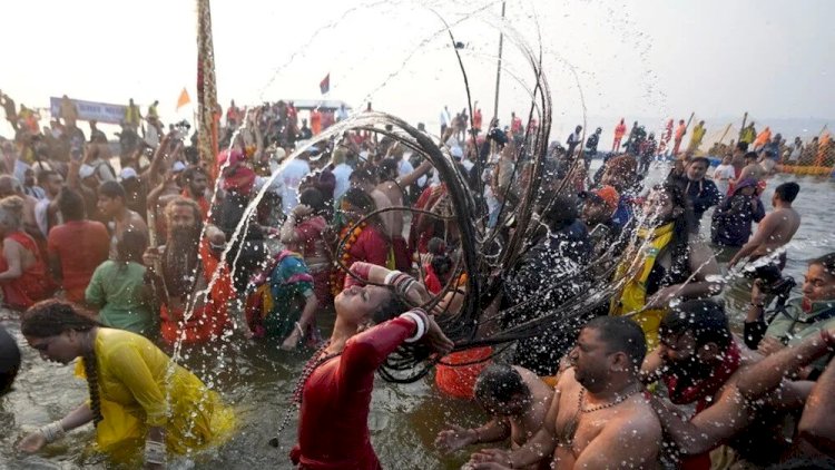    Hindistandakı festival rekord qırdı: 640 milyon insan...   - FOTOLAR