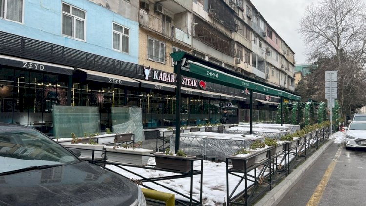    Nərimanovda səki restorana satılıb? - FOTOLAR   