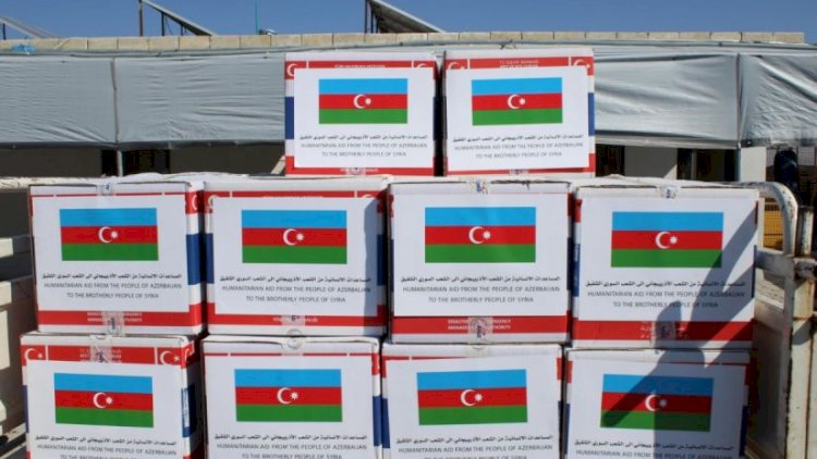    Azərbaycandan göndərilən humanitar yardım Hələbdə paylandı   