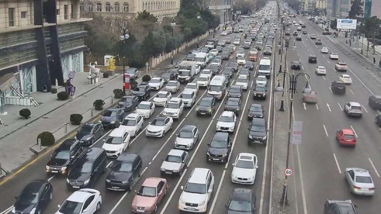    Bakının hansı küçələrində sıxlıq var? - SİYAHI   