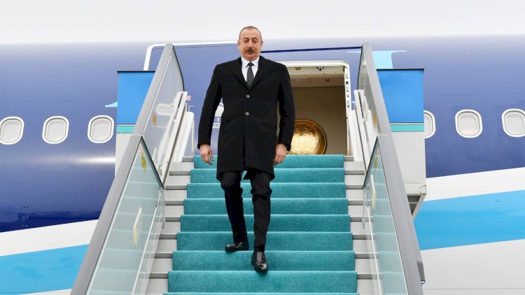    İlham Əliyev işgüzar səfərlə Türkiyədə   