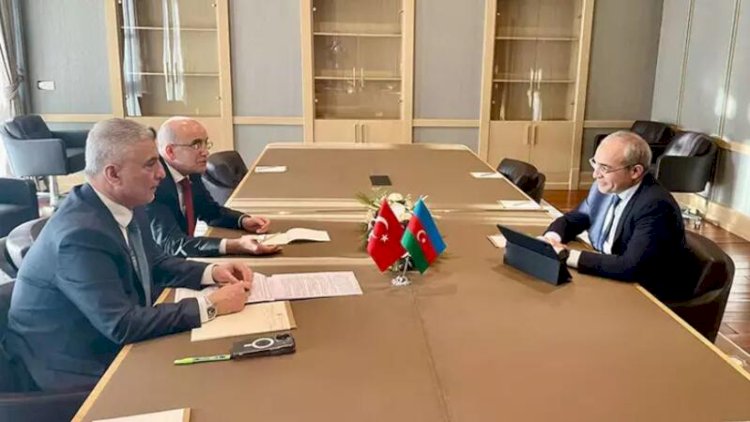    Türkiyəli nazirlər Mikayıl Cabbarovla görüşdü   