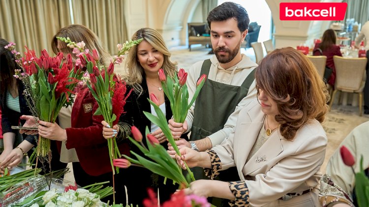    “Bakcell” xanım jurnalistləri 8 Mart münasibətilə təbrik etdi - Fotolar   