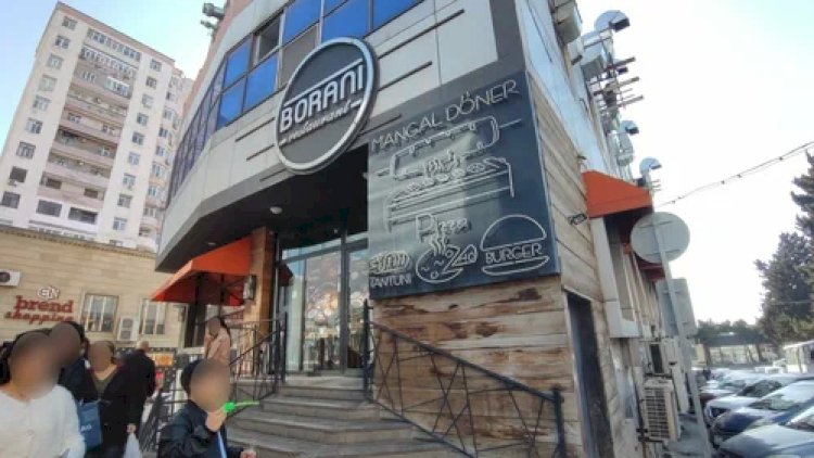    “Boranı” restoranında yanğın başlayıb   