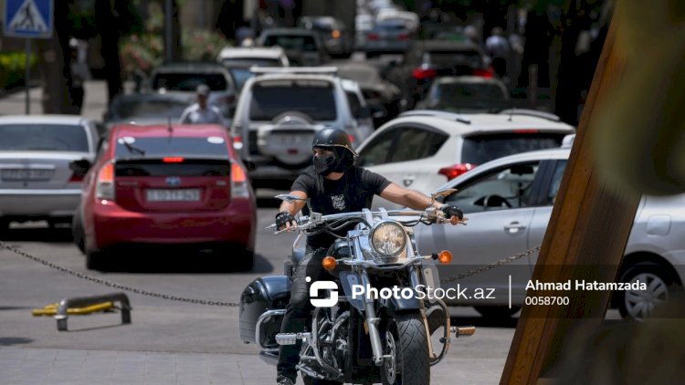    Bakıda motosikleti insanların üzərinə sürən şəxs həbs edildi   