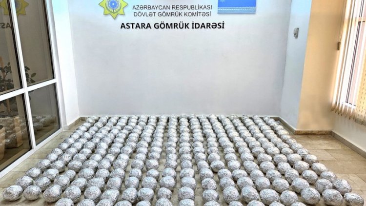    Yük avtomobilindən “kahı” formasında aparılan narkotik vasitə aşkar edildi   