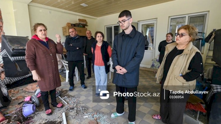    Evi sökülən qadın danışdı: “Ekskavatorun çömçəsini başımın üstündə saxladı”   