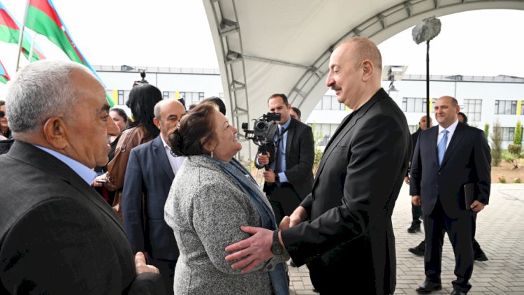    Prezident və Birinci xanımın Sarıcalı sakinləri ilə səmimi görüntüləri   