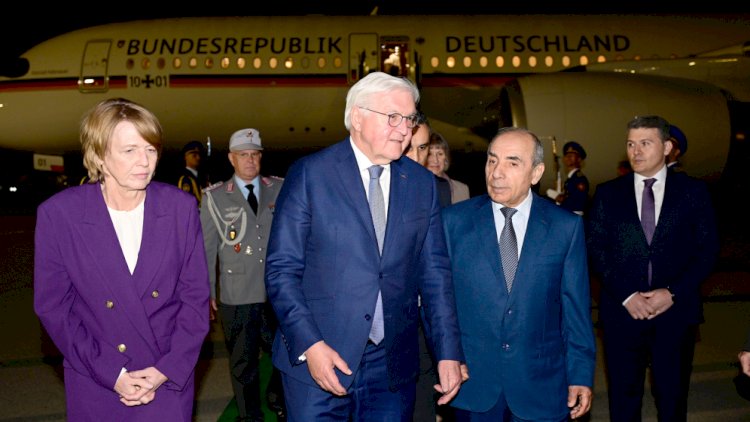    Almaniya Prezidenti Azərbaycana rəsmi səfərə gəldi   