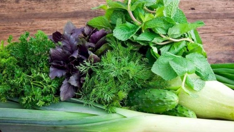    Aprel süfrəsinin vitamin mənbəyi:   Xərçəngin də qarşısını alır