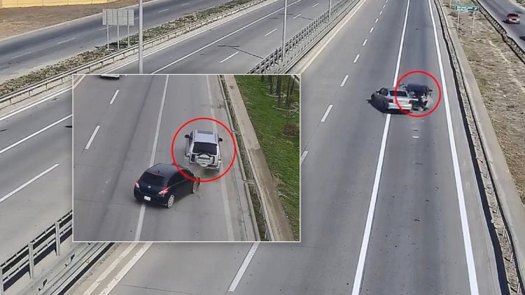    Sürətli yollarda geriyə hərəkət edən avtomobil sürücüləri qəzalara səbəb oldu   