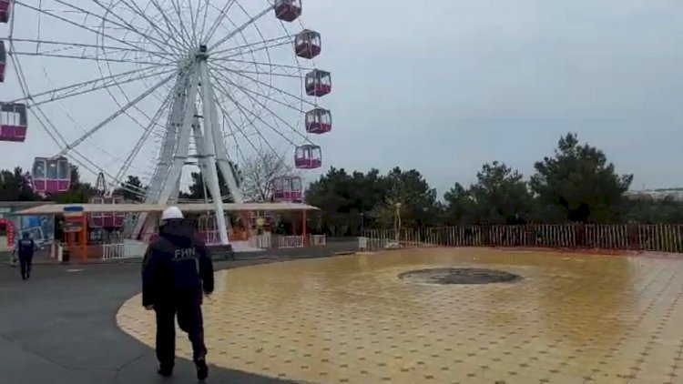    Bəzi attraksionların fəaliyyəti dayandırıldı   