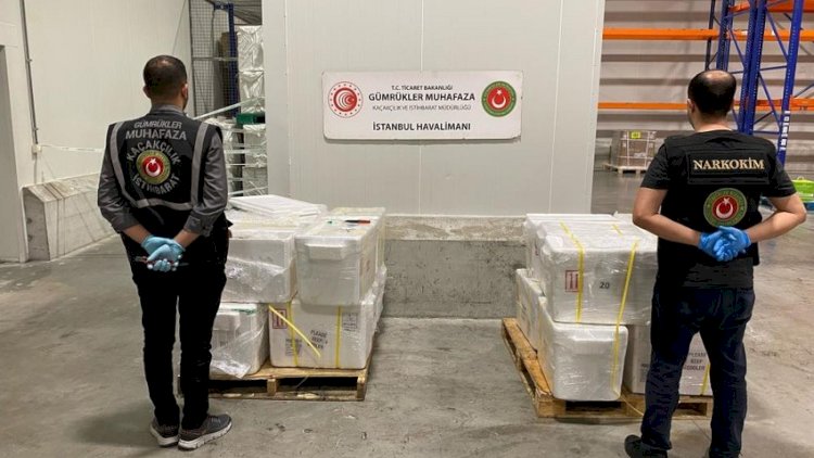    İstanbul Hava Limanında yarım tona yaxın narkotik ələ keçirildi   