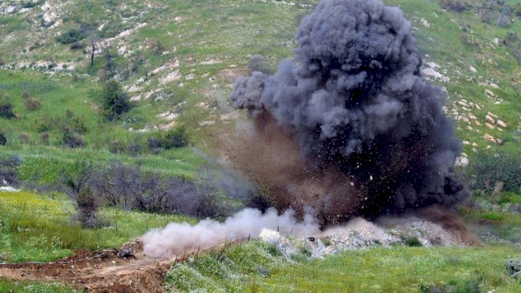    Ermənistanda mina partlayışı: Hərbçi xəsarət aldı   