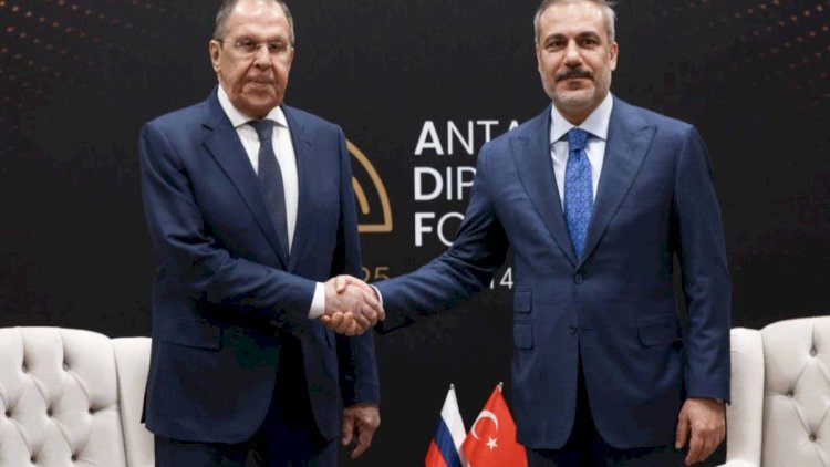    Lavrov və Hakan Fidan Antalyada görüşdülər   