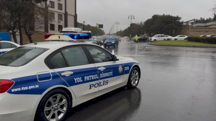    Polis əməkdaşları tərəfindən zəruri təhlükəsizlik tədbirləri görülür -   DİN