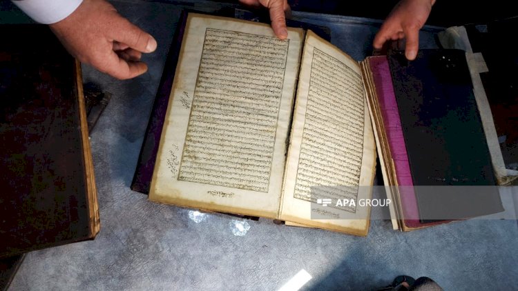    Masallıda çaydan bir kisə kitab çıxdı   