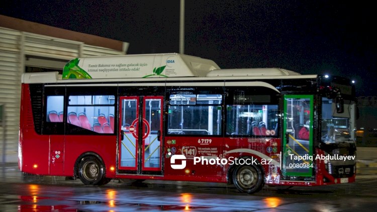    Bakıda bir avtobus marşrutunun hərəkət sxemi dəyişdirildi   