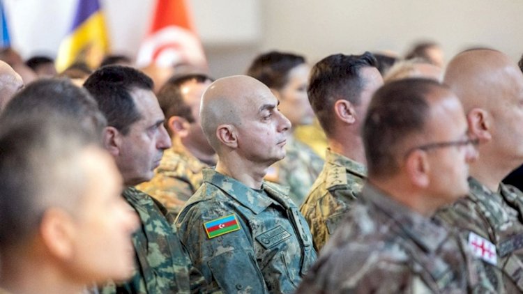    Azərbaycan hərbçiləri Gürcüstanda keçirilən beynəlxalq təlimdə iştirak edirlər   