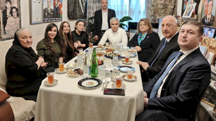    Leyla Əliyeva və Arzu Əliyeva Polad Həşimovun evində oldular - Fotolar   