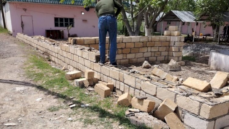    Xocavənddə qanunsuz tikili söküldü   