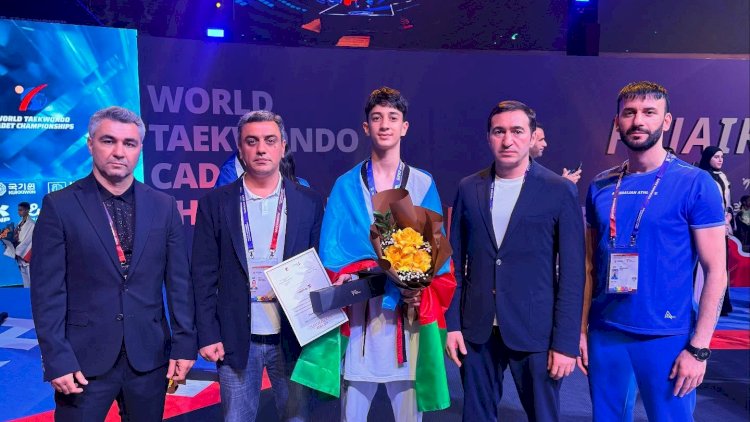    Azərbaycan taekvondoçusu dünya birinciliyində bürünc medal qazandı   