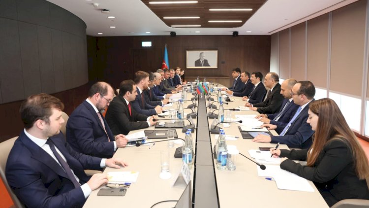    Dağıstan Respublikası Hökuməti sədrinin müavini ilə görüş keçirildi - Foto   