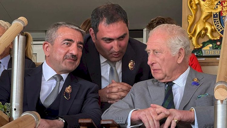    Elçin Quliyev III Çarlzla bir arada - Fotolar   