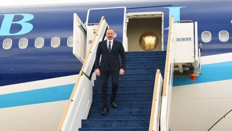    İlham Əliyev Macarıstana getdi   