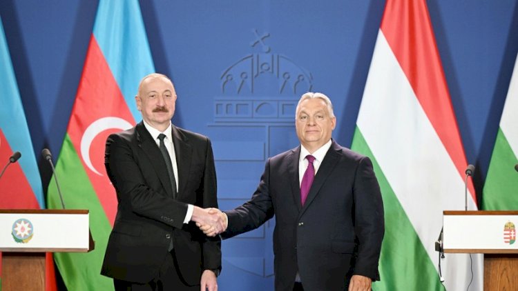    İlham Əliyev və Viktor Orban mətbuata birgə bəyanatla çıxış etdilər   