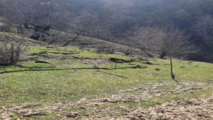    Ağsu aşırımında yenidən torpaq sürüşməsi oldu   
