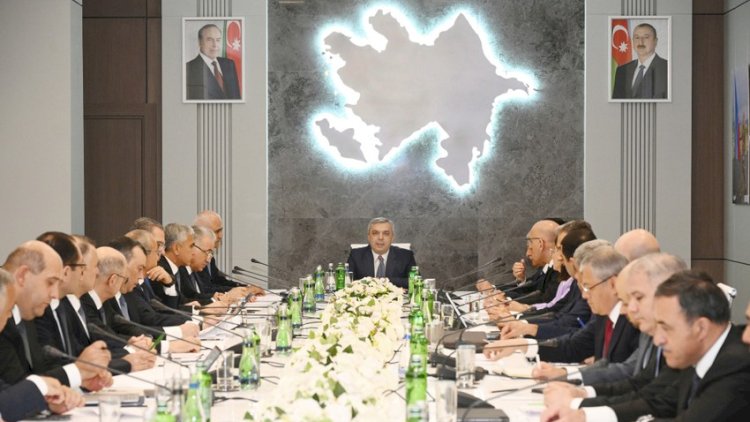    Samir Nuriyev Ağdamda iclas keçirdi - Tapşırıqlar verdi   