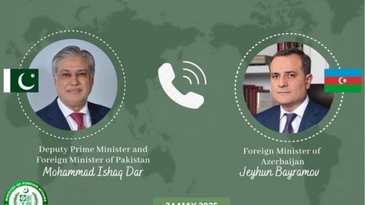    Ceyhun Bayramov pakistanlı həmkarı ilə Şahbaz Şərifin Azərbaycana səfərini müzakirə etdi   