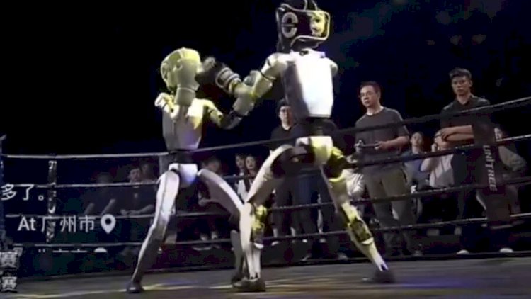    Robotlar rinqə çıxdılar - VİDEO   