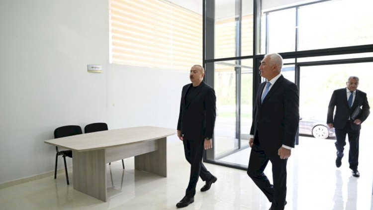    İlham Əliyev Laçının Bəylik kəndinin açılışında oldu   