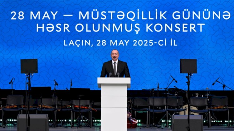    Laçında 28 May - Müstəqillik Gününə həsr olunmuş konsert keçirildi - Fotolar   