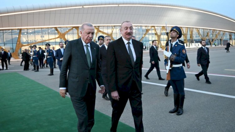    Rəcəb Tayyib Ərdoğanın Azərbaycana səfəri başa çatdı - Foto   