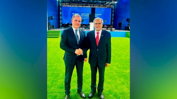    Ceyhun Bayramov pakistanlı həmkarı ilə görüşünə dair paylaşım etdi   