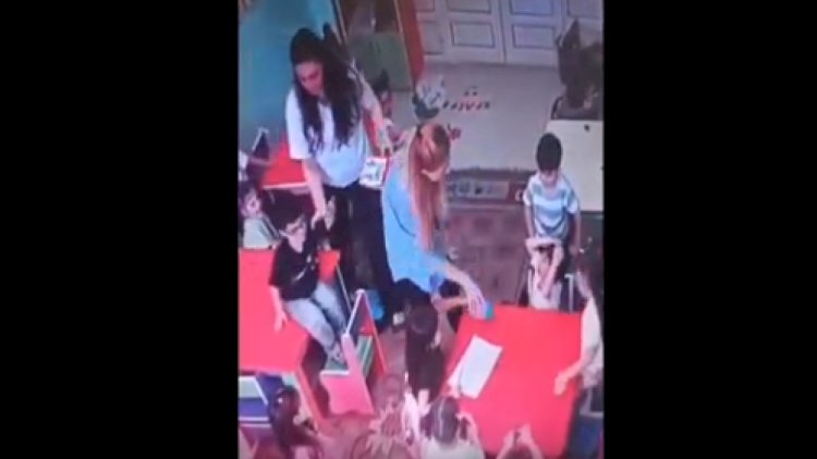    “Kaspi Kids” uşaq bağçasında şiddət - VİDEO   