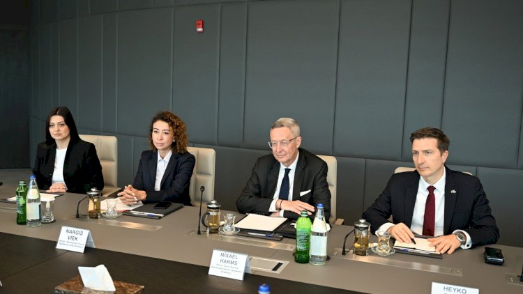    Alman İqtisadiyyatının Şərq Komitəsinin sədri ilə görüş keçirilib   