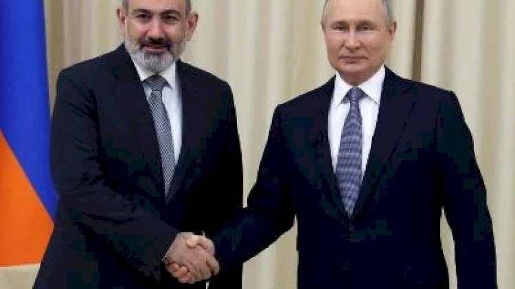    Putin Paşinyanı yubiley münasibətilə təbrik etdi   