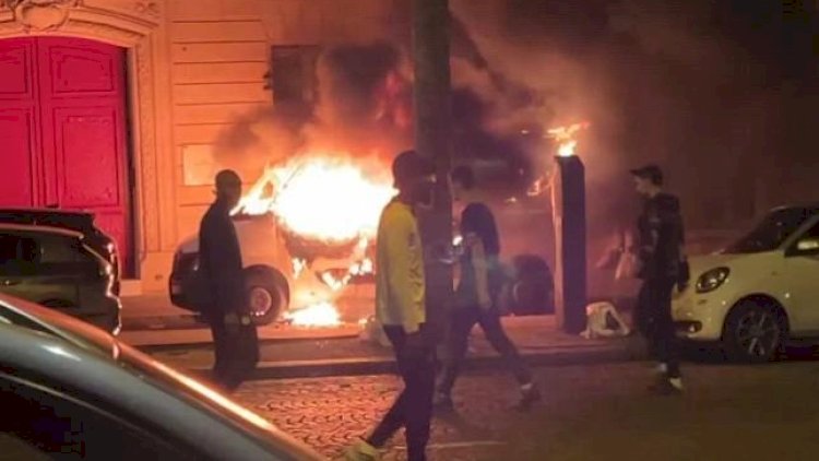    Parisdə azarkeşlər iğtişaş törətdi   