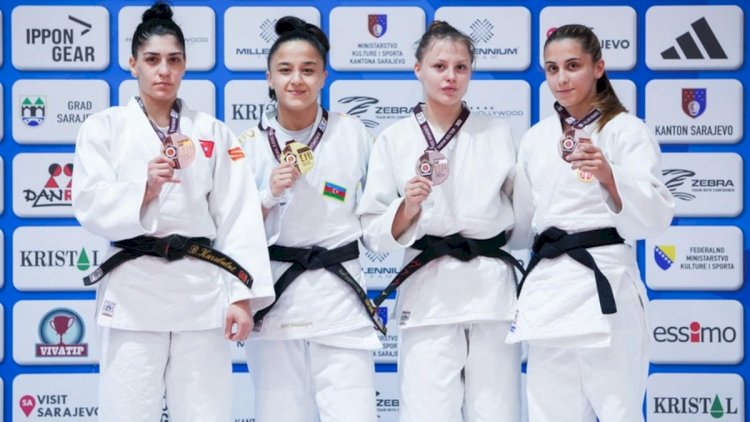    Cüdoçularımız Avropa Kubokunu 4 medalla başa vurdular   