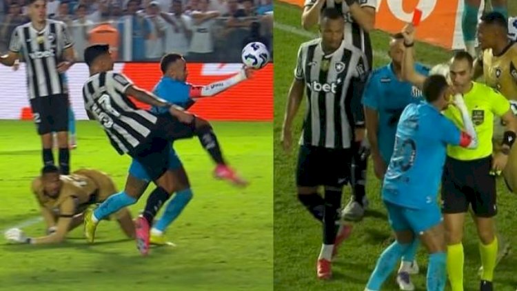    Neymar əllə qol vurdu, meydandan qovuldu   
