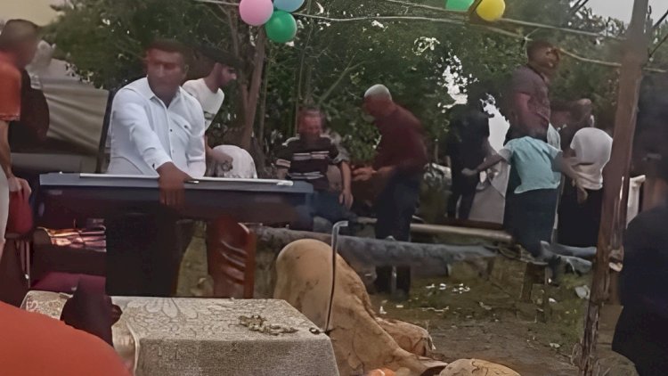    Qəbələdə güclü külək toy mağarını uçurdu   