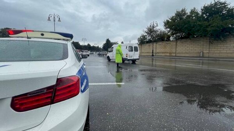    Yol polisi sürücülərə tövsiyə verdi   
