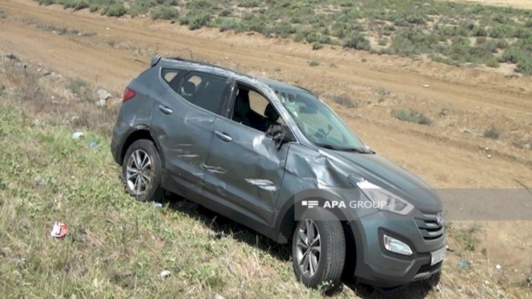    Goranboyda minik maşını aşdı, xəsarət alanlar var   