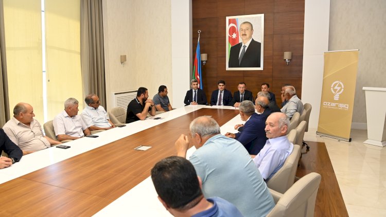    “Azərişıq” nümayəndələri Xızıda fermer və sahibkarlarla görüşdü   