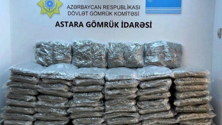    Astarada 207 kiloqramdan artıq narkotik vasitə aşkar edildi   